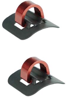 1Pcs Scooter Inbedding Gesp Voor Gierst Scooter M365 M365 Pro Kabel Clip Kabel Clip Gierst Scooter Accessoires Pro rood