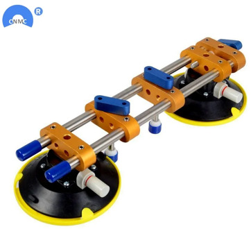 1pcs seamless Stone Seam Setter Manual Rubber Vacuum leveling Setter for joint with 6" Suction Cups