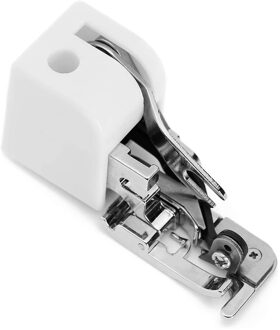 1Pcs Side Cutter Overlock Naaivoet Roestvrijstalen Huishoudelijke Naaimachine Voet Voor Low Shank Singer Brother Naaimachine