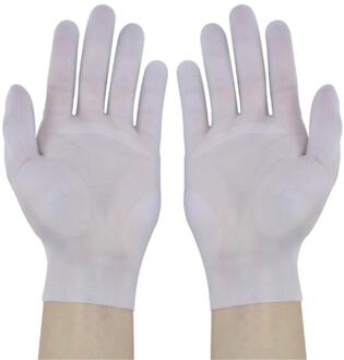 1Pcs Silicone Cleaning Handschoenen Waterdichte Rubberen Latex Afwassen Handschoenen Wassen Glovesmagic Siliconen Rubber Afwas Handschoen wit