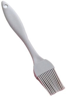 1Pcs Siliconen Bakken Basting Pastry Brush Vloeibare Olie Cake Bakvormen Brood Voor Bbq Gebruiksvoorwerp Veiligheid Kok Gereedschap Bakken Tools grijs