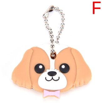 1Pcs Siliconen Cartoon Beschermende Key Case Cover Voor Sleutel Controle Stofkap Houder Organizer Woonaccessoires Benodigdheden