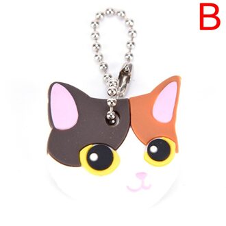 1Pcs Siliconen Cartoon Beschermende Key Case Cover Voor Sleutel Controle Stofkap Houder Organizer Woonaccessoires Benodigdheden