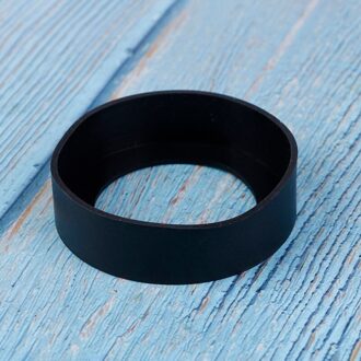 1Pcs Siliconen Cup Bodem Beschermhoes Bekerhouder 6.5Cm Thermos Cup Base Beschermhoes zwart