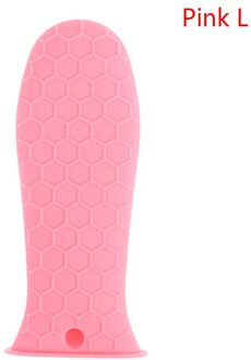 1Pcs Siliconen Handvat Pannenlap Voor Gietijzeren Koekenpannen Pannen Grip Mouw Cover Potten Pannen Handvat Onderdelen Donkergrijs