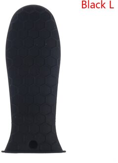 1Pcs Siliconen Handvat Pannenlap Voor Gietijzeren Koekenpannen Pannen Grip Mouw Cover Potten Pannen Handvat Onderdelen leger groen