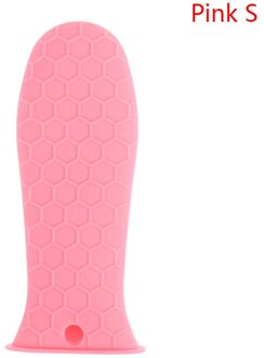 1Pcs Siliconen Handvat Pannenlap Voor Gietijzeren Koekenpannen Pannen Grip Mouw Cover Potten Pannen Handvat Onderdelen Licht Geel