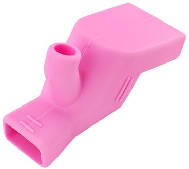 1Pcs Siliconen Kraan Extender Peuter Kids Water Bereiken Kraan Rubber Hand Wassen Badkamer Accessorie Keuken Gereedschap roze