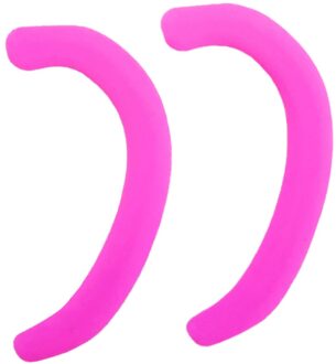 1Pcs Siliconen Oorhaakje Cover Voor Gehoorbescherming Masker Zachte Comfortabele Haak Oor Masker Haak Anti-Slip Onzichtbaar Oor grips Haak roze stijl 1