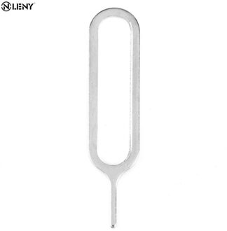 1Pcs Sim Card Naald Voor Iphone 5 5S 4 4S 3GS Mobiele Telefoon Tool Tray Holder Eject metalen Pin