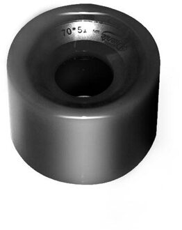 1Pcs Skateboard Wielen Lagers Elastische Pu Wearable Flexibele 70X51 Sport zwart