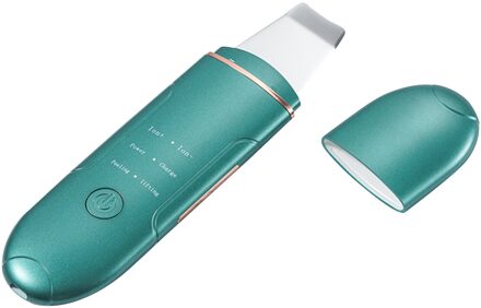 1Pcs Skin Scrubber Gezicht Spatel Gezichtsreiniging Schraper Poriën Cleanser Mee-eter Verwijderen Huid Peeling Schoonheid Apparaat groen