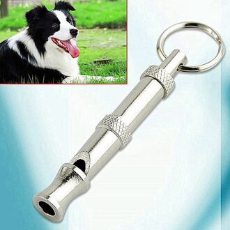 1pcs sleutelhanger Fluitje Geluid Huisdier 55mm Dog Training Verstelbare Dog Training Whistle
