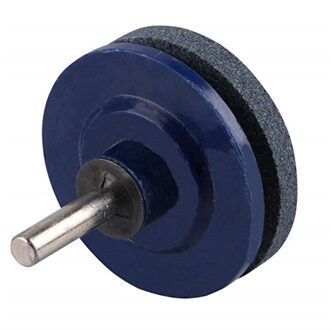 1Pcs Sneller Blade Sharpener Grasmaaier Universele Slijpen Roterende Boor Bezuinigingen Grasmaaier Blade Sharpener 50X47 Mm