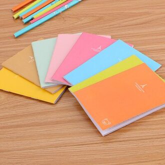 1pcs Snoep Kleur Notepad Novelty Briefpapier Notebook Student Planner Boek Organizer Leuke Pocket Planner Leuke Schoolbenodigdheden