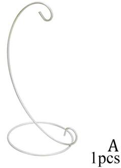 1Pcs Snuisterij Houder Ornament Opknoping Display Plant Stand Hanger Iron Art Home Decoratie Retro Glazen Bal Opknoping Standhouder