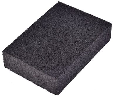 1Pcs Sponge Magic Gum Voor Verwijderen Roest Reiniging Katoen Keuken Accessoires Ontkalken Schoon Wrijven Pot Spons Schoonmaken Tool zwart