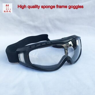 1Pcs Spons Frame Bril Winddicht Anti-Shock Ademende Beschermende Bril Rijden Outdoor Arbeid Veiligheidsbril