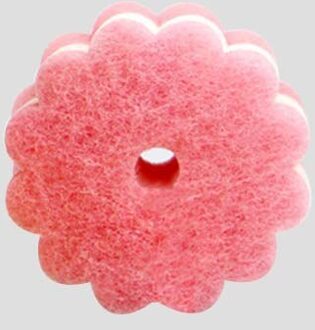 1Pcs Sponzen Schuursponsjes Ronde Zonnebloem Vormige Keuken Spons Borstel Servies Glas Wassen Gerechten Thuis Schoonmaken Tool 02