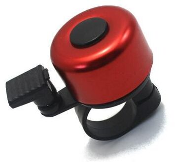 1Pcs Sport Fiets Fietsen Bell Metalen Hoorn Ring Veiligheid Geluid Alarm Voor Fietsen Stuur Ring Fiets Hoorn Fiets accessoires Rood