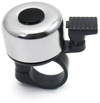 1Pcs Sport Fiets Fietsen Bell Metalen Hoorn Ring Veiligheid Geluid Alarm Voor Fietsen Stuur Ring Fiets Hoorn Fiets accessoires wit