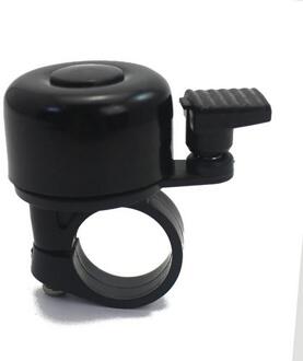 1Pcs Sport Fiets Fietsen Bell Metalen Hoorn Ring Veiligheid Geluid Alarm Voor Fietsen Stuur Ring Fiets Hoorn Fiets accessoires zwart