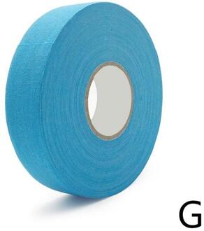 1Pcs Sport Tape Hockey Tape Ijshockey Transparante Bal Dragen Stok Hoge Non Golf Sticky Anti Slip Tape Club p2C9 lucht blauw