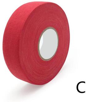 1Pcs Sport Tape Hockey Tape Ijshockey Transparante Bal Dragen Stok Hoge Non Golf Sticky Anti Slip Tape Club p2C9 rood