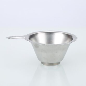 1pcs Stainless Steel Mesh Tea Infuser Strainer Loose Tea Leaf Spice Filter Reusable Strainer Loose Tea Infuser Home Tools licht grijs