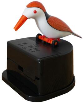 1Pcs Tandenstoker Houder Dispenser Leuke Vogel Intelligente Automatische Tandenstoker Box Cleaning Tanden Tafel Decoratie 02