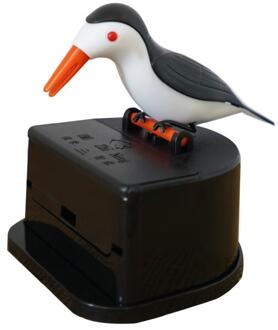 1Pcs Tandenstoker Houder Dispenser Leuke Vogel Intelligente Automatische Tandenstoker Box Cleaning Tanden Tafel Decoratie 03