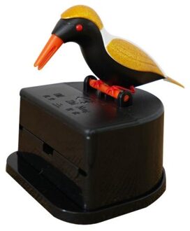 1Pcs Tandenstoker Houder Dispenser Leuke Vogel Intelligente Automatische Tandenstoker Box Cleaning Tanden Tafel Decoratie 05