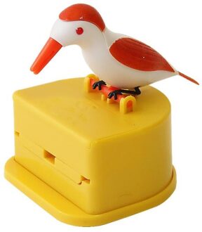 1Pcs Tandenstoker Houder Dispenser Leuke Vogel Intelligente Automatische Tandenstoker Box Cleaning Tanden Tafel Decoratie 07
