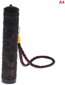 1Pcs Tandenstoker Houder Draagbare Hout Tandenstoker Case Houder Ebony Carving Tandenstoker Houder Keuken Gereedschap 4