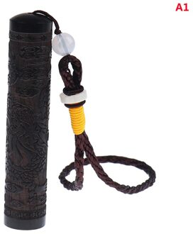 1Pcs Tandenstoker Houder Draagbare Hout Tandenstoker Case Houder Ebony Carving Tandenstoker Houder Keuken Gereedschap