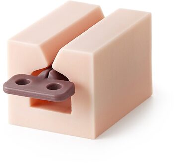 1Pcs Tandpasta Dispenser Tube Squeezer Rolling Squeezer Tandpasta Dispenser Badkamer Houder Huishoudelijke Accessoires roze