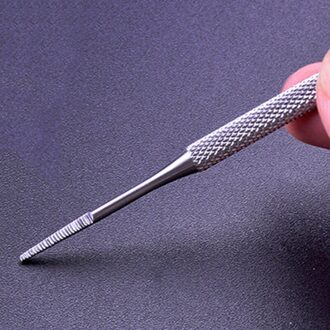 1Pcs Teen Nagelvijl Voet Nail Vuil Ingegroeide Dubbele Kop Toe Nail Lifter Manicure Kit Nail File Pedicure Teennagels clean Tool