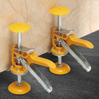 1Pcs Tegel Locator Tegel Leveling Systeem Leveler Muur Bestrating Hoogte Floor Tool Installatie Lifter Uitlijning Clip Tegel Suppli Y4L4