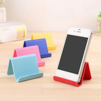 1Pcs Telefoon Houder Ondersteuning Resin Mobiele Telefoon Houder Stand Draagbare Tabletten Bureau Smartphone Houder Mini Home Office Opslag