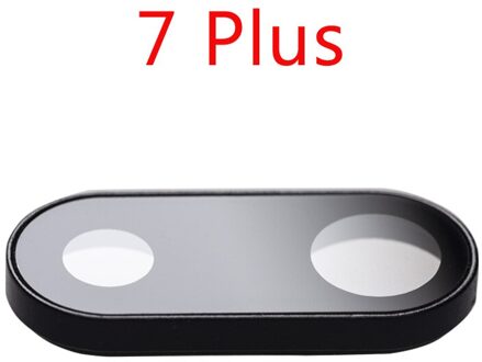 1Pcs Terug Camera Glazen Lens Voor Iphone 7G 7 8 Plus Achteruitrijcamera Ring Houder Met Glas lens Cover Vervangende Onderdelen 7 Plus