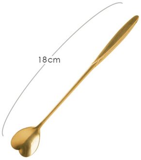 1Pcs Thee Koffie Mengen Lepel Gouden Lepel Lange Handvat Dessert Rvs Vintage Theelepels Drinken Servies Bloemen A2