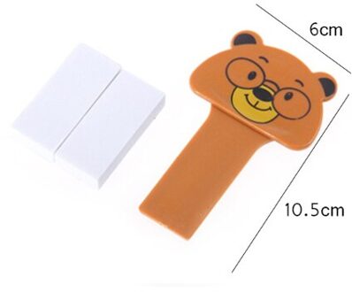 1Pcs Toiletbril Houder Lifter Sanitaire Closestool Seat Cover Lift Handvat Toilet Seat Cover Lifter Badkamer Thuis Schoonmaken Tool Bruin