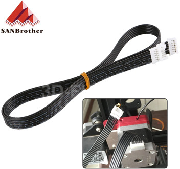 1pcs Tornado Creality ender 3 cr-10 3D printer stepper motor extension cable wire extruder motor extended cable