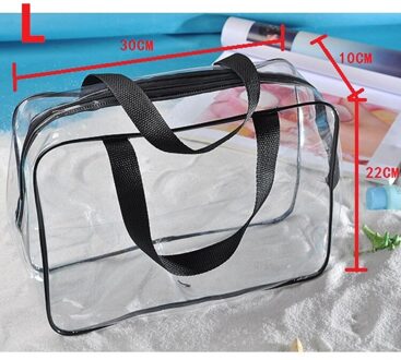 1Pcs Transparante Cosmetische Tas Pvc Zakken Reizen Organizer Helder Make-Up Tas Schoonheidsspecialist Wassen Tassen Toilettas Beauty Make Up pouch