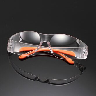 1Pcs Transparante Veiligheidsbril Beschermende Veiligheidsbril Anit-Splash Stofdicht Zand Werk Lab Eyewear Bril Bescherming