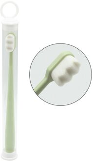 1Pcs Ultra-Fijne Tandenborstel Soft Fiber Tandenborstel Met Borstel Houder Antibacteriële Draagbare Orale Reiniging Tanden Borstel Voor Volwassenen 06
