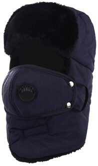 1PCS Unisex Bomber Hoed Koude Weerstand Winddicht Camouflage Hoed Gezicht Shield Oor Bescherming Dikke Winter Warme Muts Cap