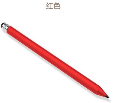 1Pcs Universal Stylus Tekening Tablet Pennen Capacitieve Scherm Caneta Touch Pen Voor Mobiele Android Telefoon Smart Pen Accessoires rood