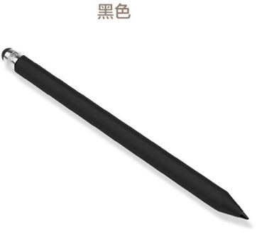1Pcs Universal Stylus Tekening Tablet Pennen Capacitieve Scherm Caneta Touch Pen Voor Mobiele Android Telefoon Smart Pen Accessoires zwart