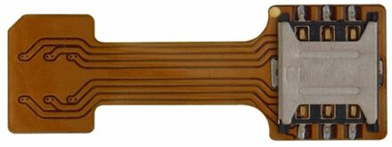 1Pcs Universele Hybrid Sim Card Slot Dual Sim Card Adapter Micro Extender Nano Nano Voor Android Telefoon Voor